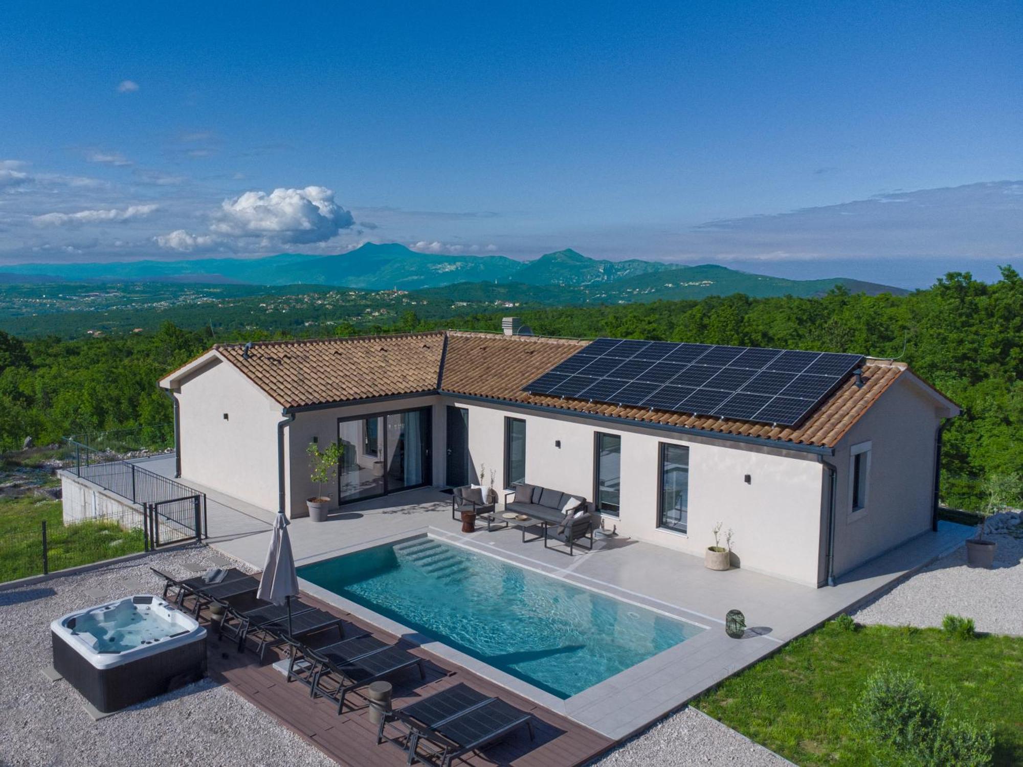 Villa Tonka With Jacuzzi Sauna And Private Pool Labin  Kültér fotó