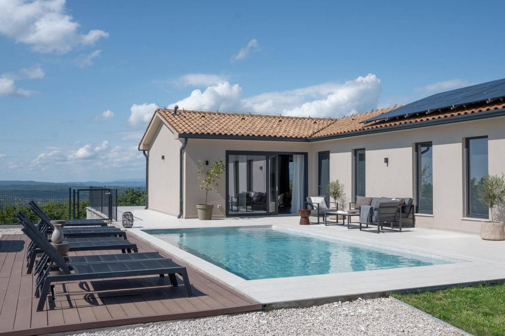 Villa Tonka With Jacuzzi Sauna And Private Pool Labin  Kültér fotó
