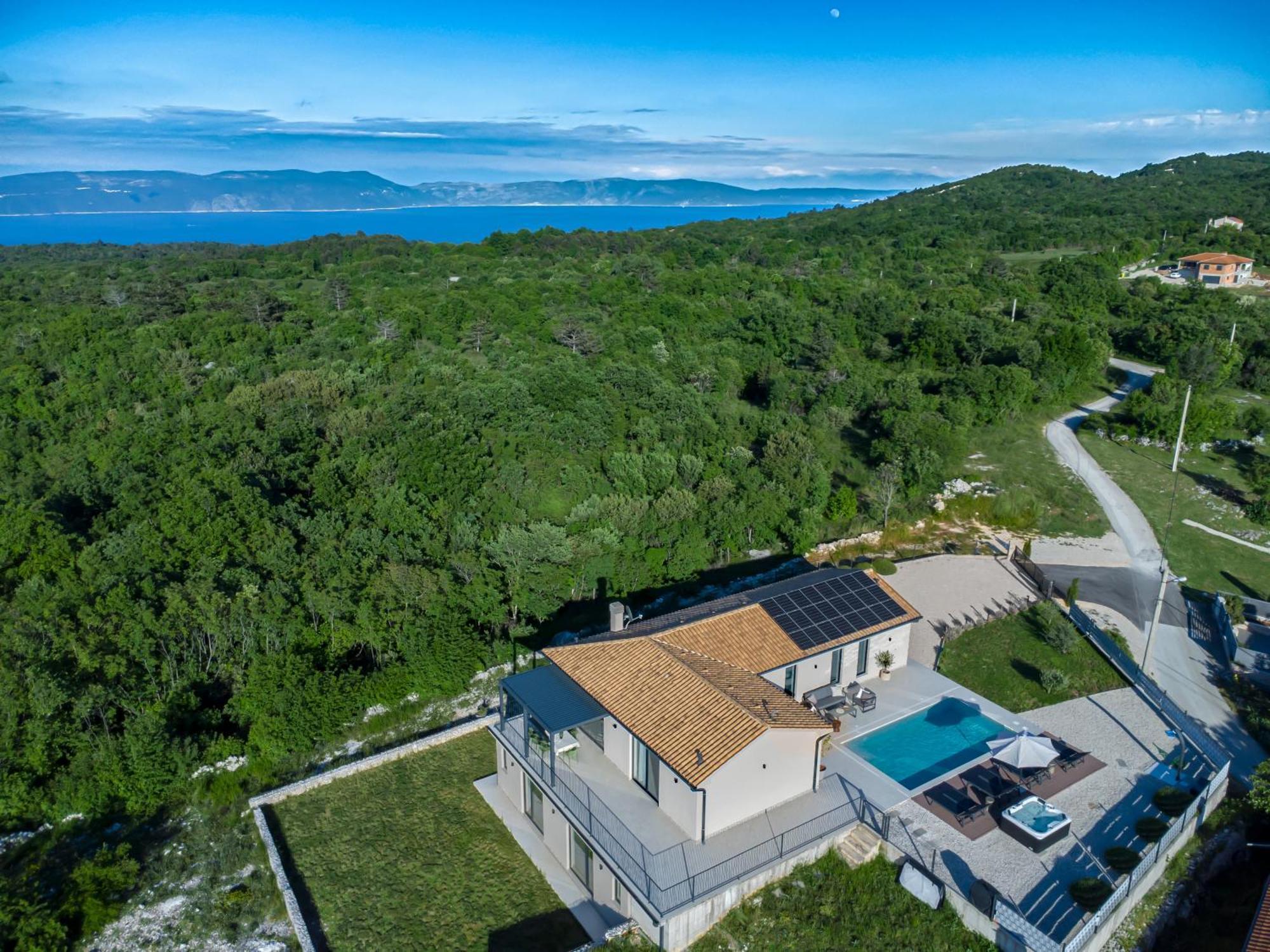 Villa Tonka With Jacuzzi Sauna And Private Pool Labin  Kültér fotó