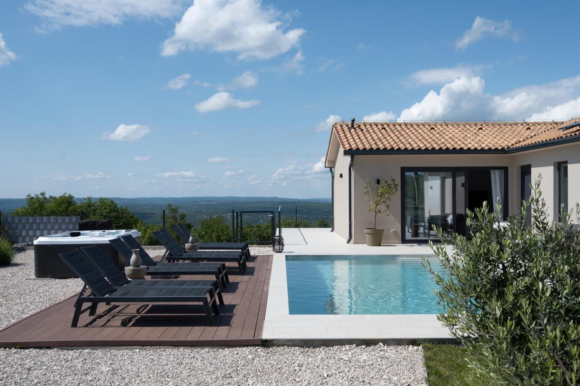 Villa Tonka With Jacuzzi Sauna And Private Pool Labin  Kültér fotó